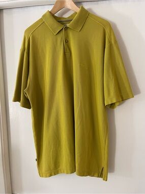 Tommy Bahama Short-Sleeve Polo in Olive Green